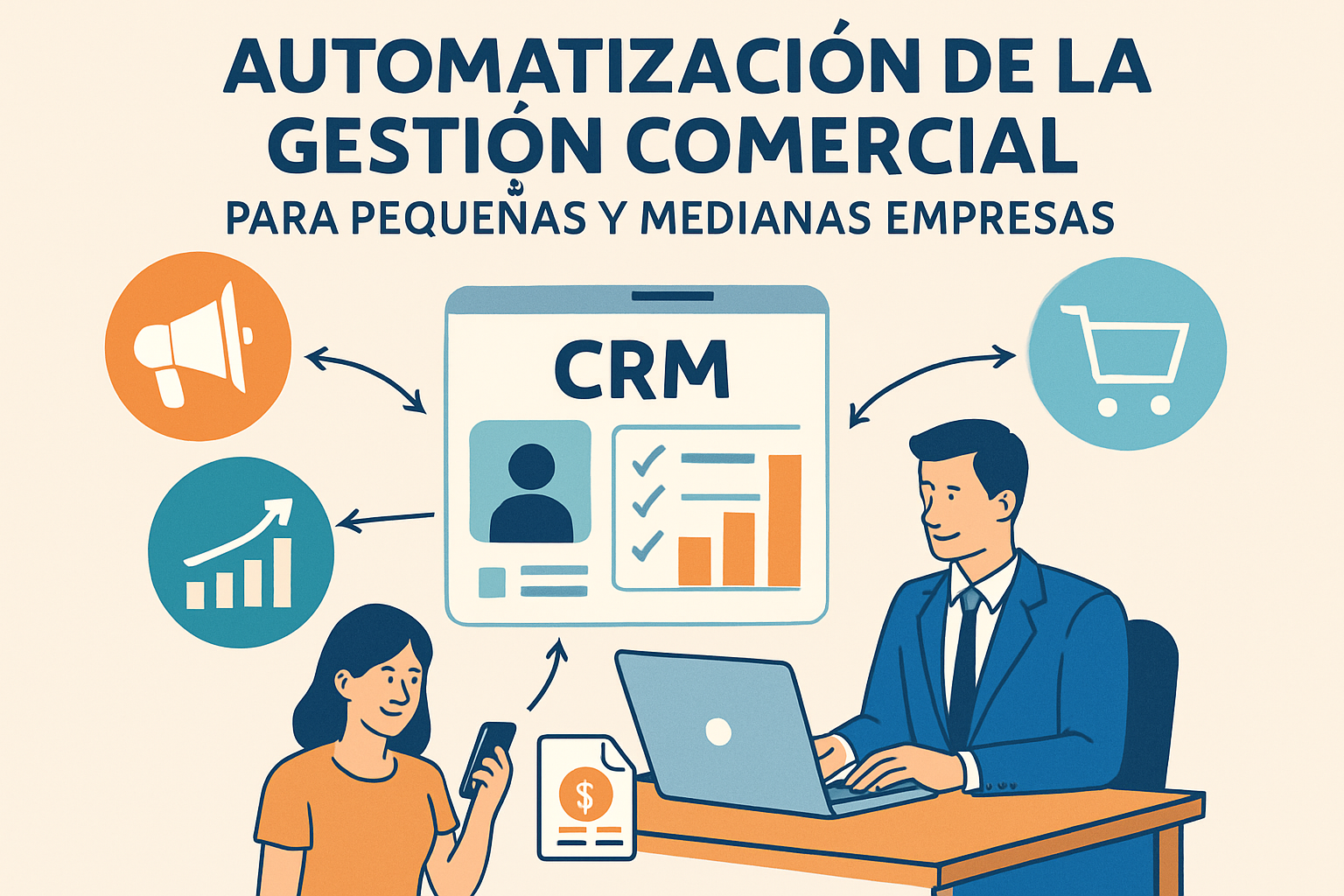 Automatización de la gestión comercial para pequeñas y medianas empresas