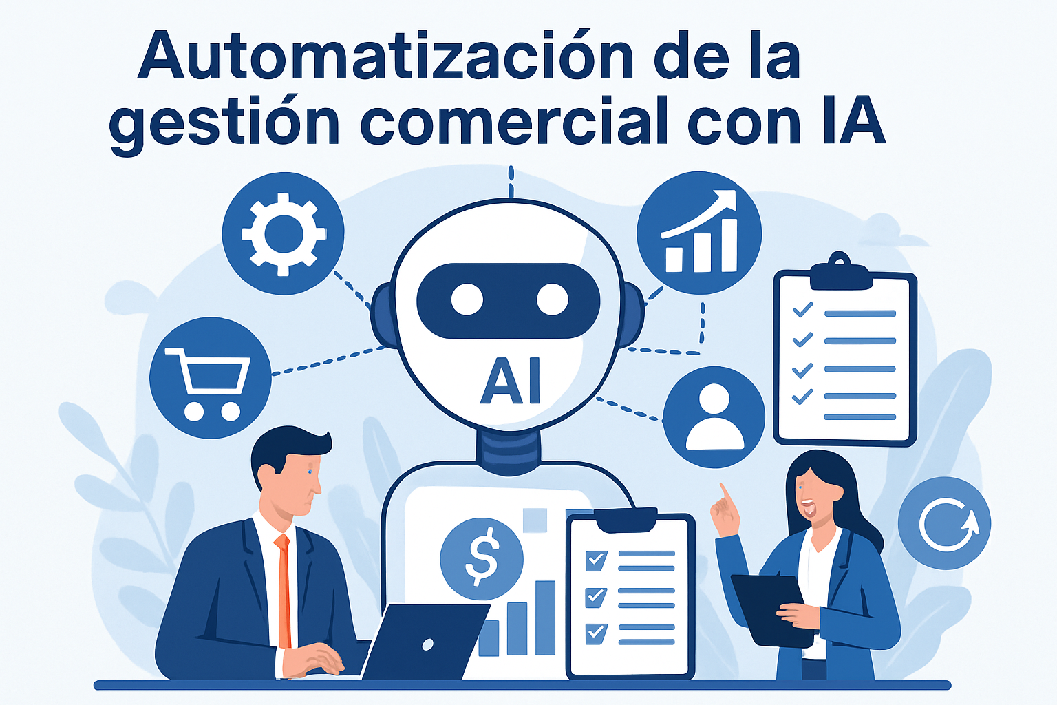 Automatización de la gestión comercial con IA